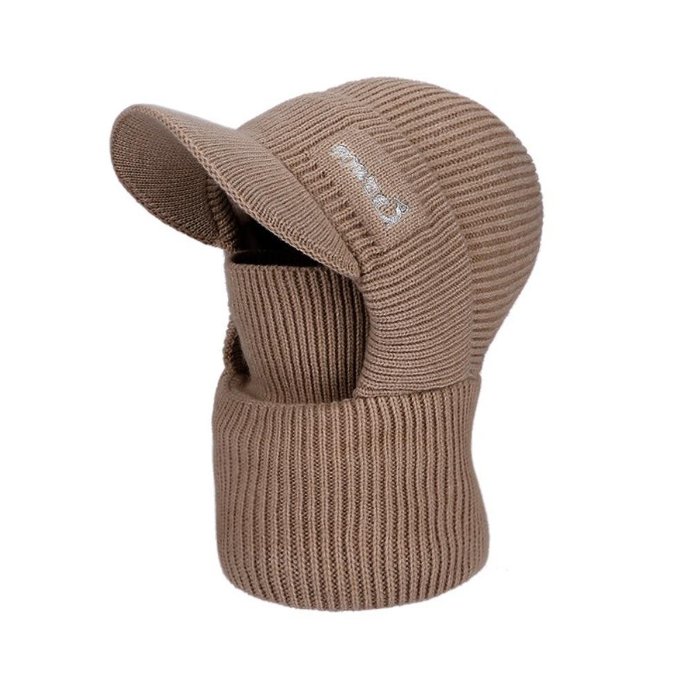 Ear Protection Knitted Beanie Hat Windproof Thickened Balaclava Hat Winter Warm Hat  Winter Cycling