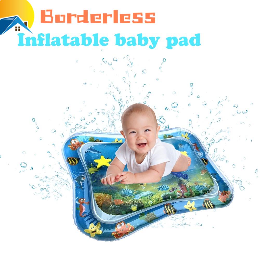 Inflatable Baby Water Mat Fun Activity Play Center for Children & Infants Bathroom Products
