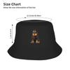 Cocker Spaniel English Cocker Spaniel Cute Puppy Dog Bucket Hat Panama Bob Hats Autumn For Summer Beach Fishing Fisherman Caps
