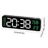 LED Digital Display Alarn Clock Brightness Dimmable Hangable and Desk Colck
