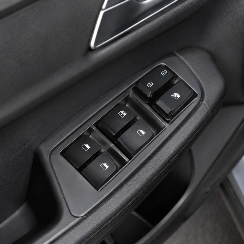 93570-J9100 Driver Window Control Assembly for Listed 2018-2022 Fitment, Black Button Panel for Routine Window Operation Repair Use