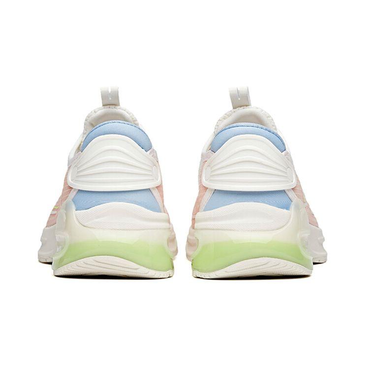 Anta Running Series Non-Slip Wear-Resistant Low-Top Running Shoes Women Sneaker Pink White 122125518-1