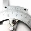 0-320° Angles Measuring Rulers Precisions Angles Finder Vernier Bevel Protractor Measurement Instrument for Construction