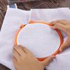 1PC Plastic Handy Cross Stitch Machine Embroidery Hoop Ring Bamboo Frame Embroidery Hoop Round Needlecraft Sewing Tools