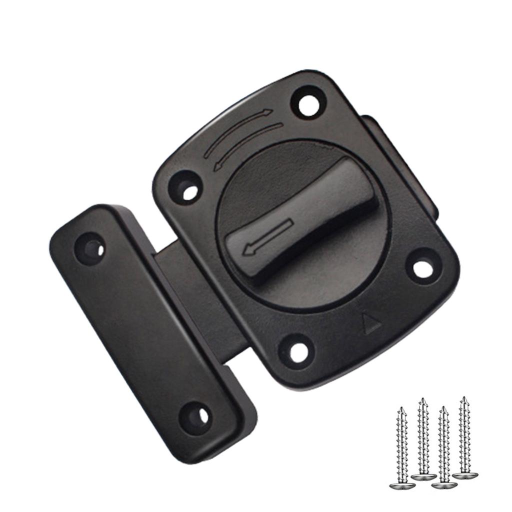 Metal Rotating Bolt Latches Multipurpose Rotating Bolt Latches for Enhances Door Security Suitable for Pets & Home Use