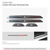 For BMW F30 F35 F34 Series 3 GT Carbon Fiber Car Door Sills Anti-Scuff Stickers Threshold Trim Strips Welcome Pedal Accessories NM5