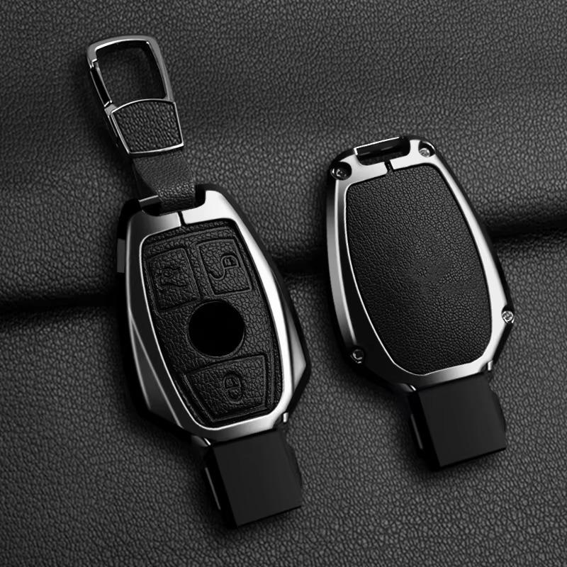 Car Zinc Alloy Key Case Cover Shell Fob for Mercedes Benz A C E S Class W213 W222 W223 W205 W206 W212 W176 GLC CLE CLA AMG X167