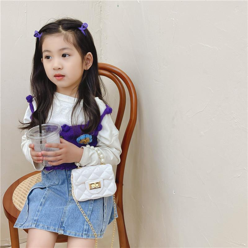 Jelly Bag Portable Mini Bag Children'S Small Bag Internet Celebrity Girl Cute Small Satchel