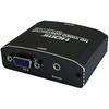 CONVERSOR SVGA H +Audio Jack 3.5H HDMI AISENS A115-0386 Negro