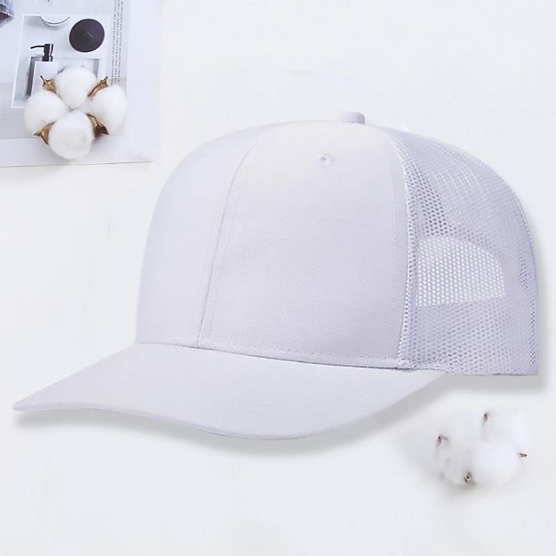 Micro-curved mesh hat Richardson 112 truck driver hat outdoor sun protection shade color matching baseball hat