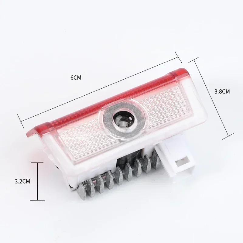 2P Car Door Lamp Projector Welcome Step Up Puddle Light For Mercedes Benz ML W166 GLE C167 B E A C Class W205 W176 W213 GLC X253