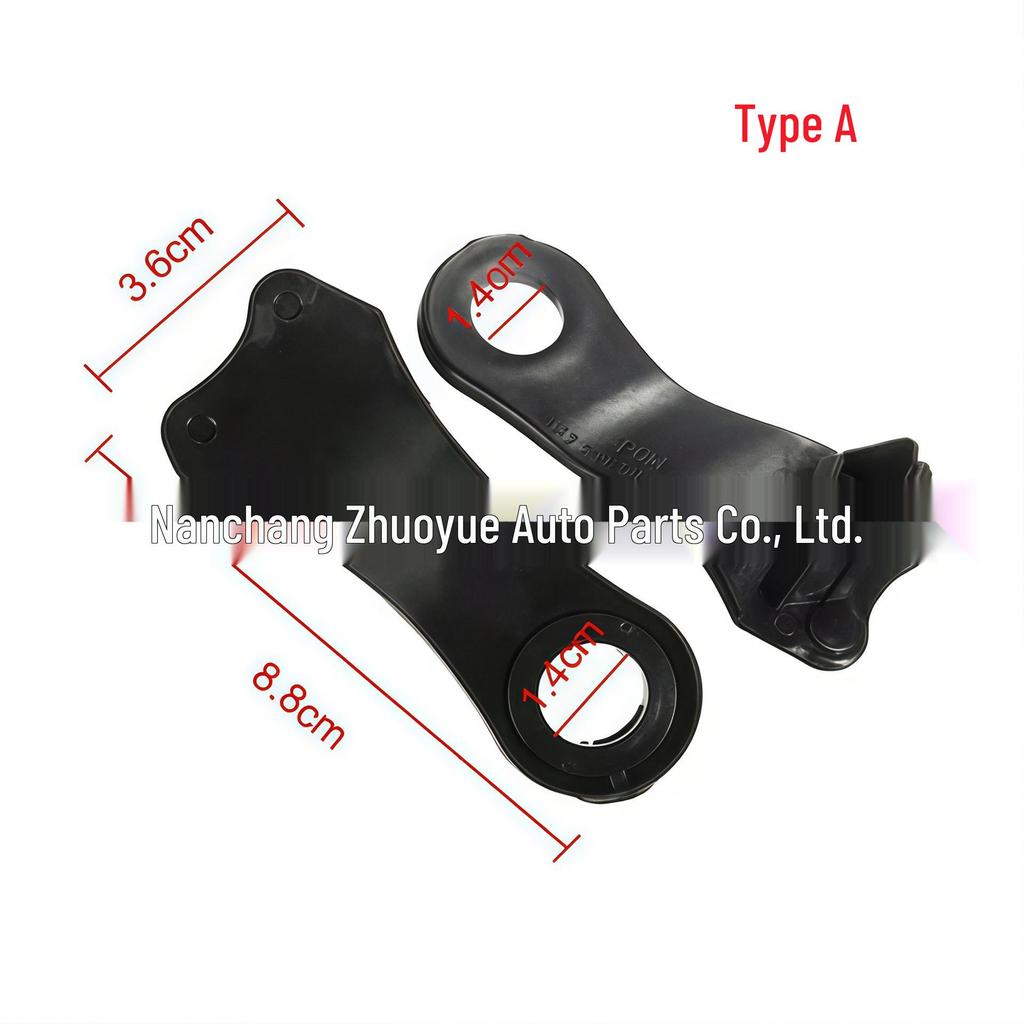 BMW 5 Series Headlight Repair Bracket Kit (63126949634, 63126941478)