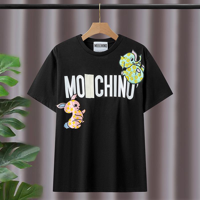T-shirt da donna 2025 Dumbo Ricamata a Manica Corta e Vestibilità Larga