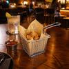 Silver Rose Gold Gold French Fry Holder Square Shape Frying Strainer  Restaurant Home Kitchen