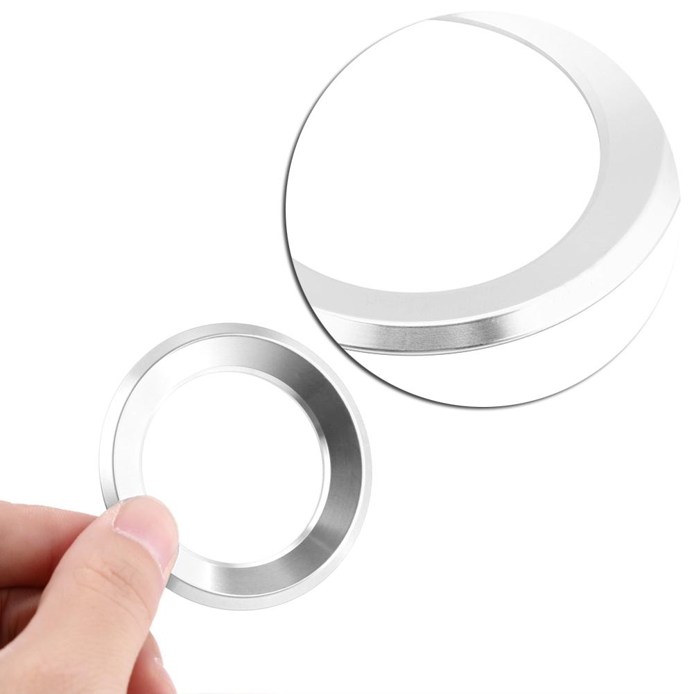 Osłona Pierścienia Kierownicy Samochodowej dla Octavia A7 A5 Rapid Fabia Superb 2012?2016 Srebrny