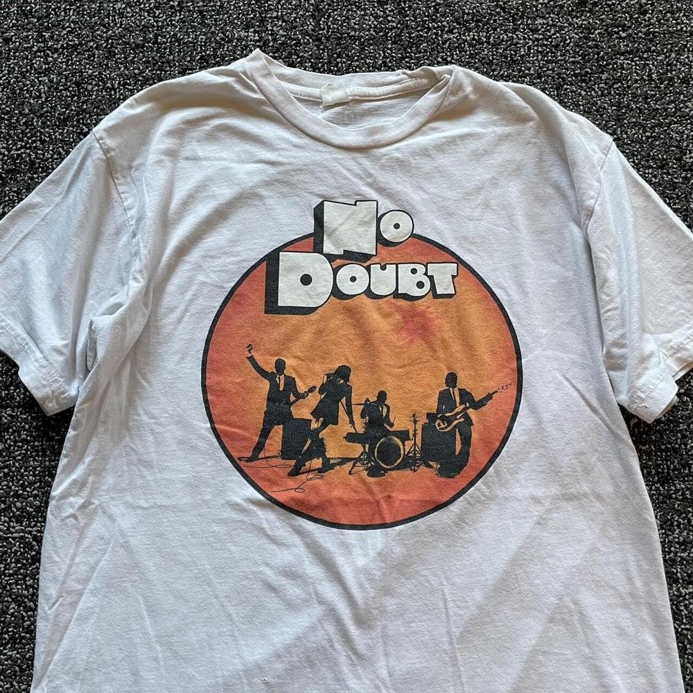 Vtg No Doubt Band In Music Tour Cotton White T Shirt All Size For Men SE324 Unisex T-Shirt XXXL