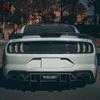 Ford Mustang GT500 Style Carbon Fiber Ducktail Rear Spoiler Winglet Diffuser