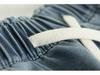 Lyocell 49.6% Super Soft Elastic Waist Denim Curved Leg Floor-Length Banana Pants - Spring Collection