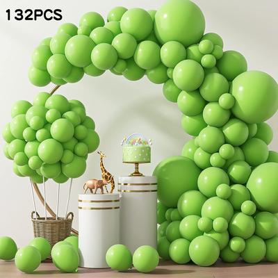 132Pcs Balloons Garland Arch Kit 5/10/12/18Inch Different Sizes Latex Balloons for Wedding Birthday Party
