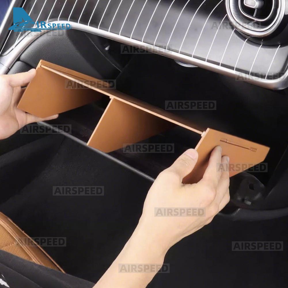 For Mercedes Benz GLC Class X254 W254 GLC260 GLC300 2025 2025 2025 Passenger Toolbox Storage Partition Car Interior Accessories