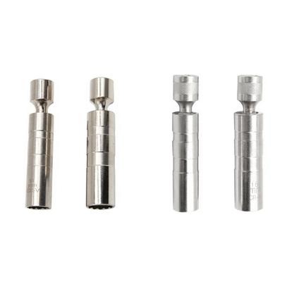 Autozubehör Zündkerzenstecknuss 360 Grad drehbar Magnetischer Stecknuss-Entferner 3/8 Zoll Antrieb Dünnwandiges Zündkerzenwerkzeug