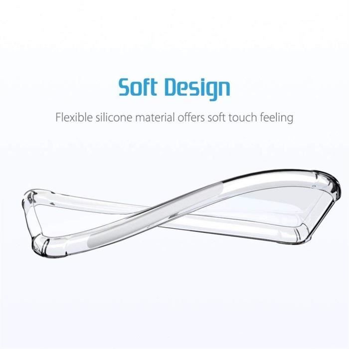 Mosakog®cas transparent en caoutchouc souple tpu pour samsung galaxy note 10 6.3inch s01