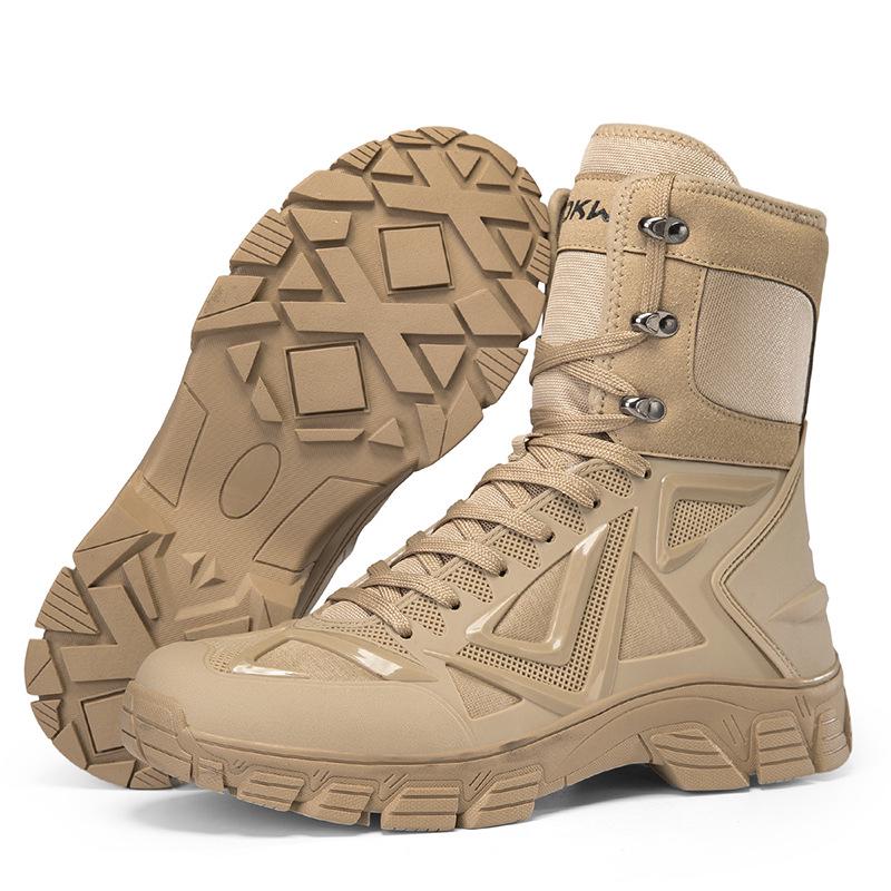 

Men’s Mid-top Non-slip Tactical Hiking Boots - Wear-resistant and Casual for Outdoor Adventures 42