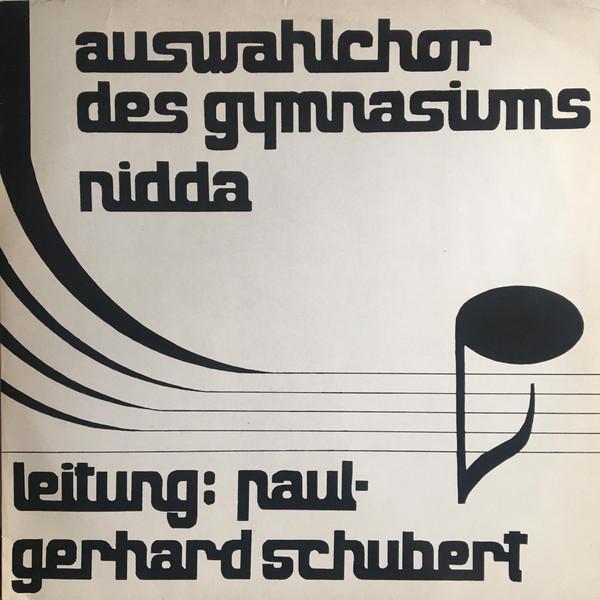 LP Record AUSWAHLCHOR DES GYMNASIUMS NIDDA  Choraufnahmen Des Auswahlchors Des  2743 Not On Label 1981 Germany Classical Used