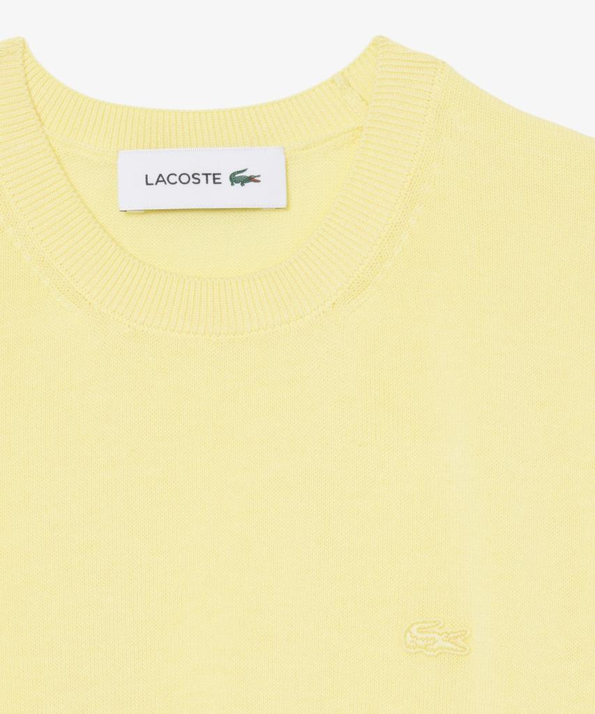 LACOSTE Women'S Light Cotton Short Sleeve Sweater Af5025-56G 107