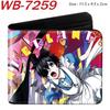 Black Butler Anime Short Bi-Fold Leather Wallet Full Color Print Card Holder Coin Purse