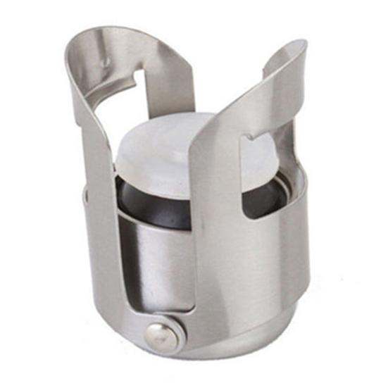 Slitstark rostfritt stål champagne mousserande vin flaska plugg propp tätning