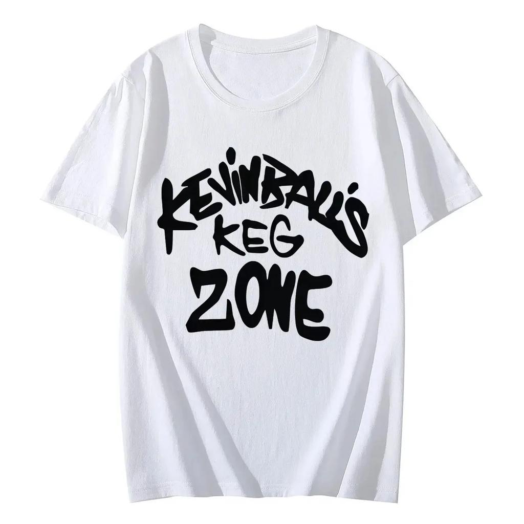 Serie TV Shameless Kevin Ball's Keg Zone T-Shirt Grafica Moda High-Street T-Shirt Trendy Unisex Oversize