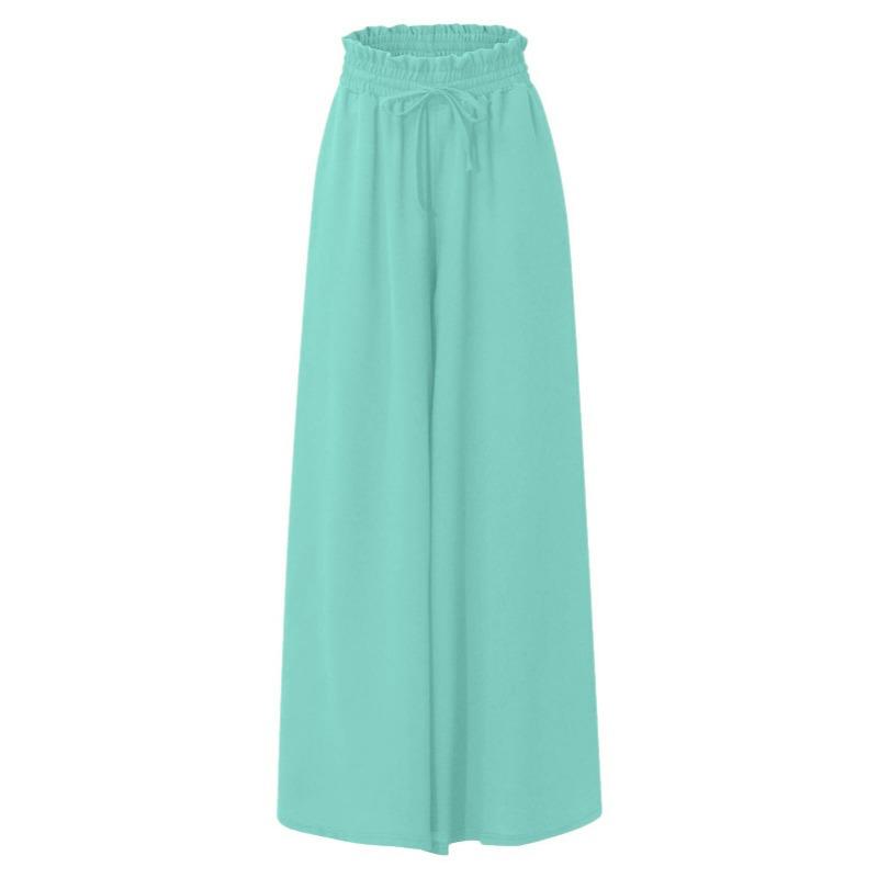 Women's Fashion Casual Solid Color Print Pants & Capris
