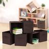 Foldable Open-Top Toy Storage Bin and Wardrobe Organizer