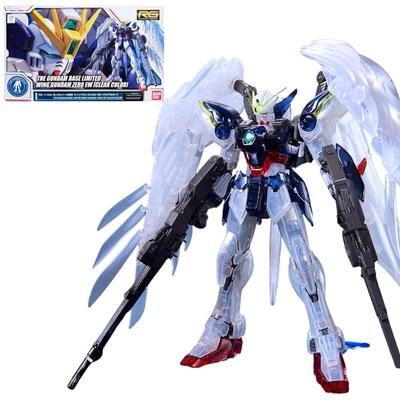 RG Wing Gundam Zero EW Base de Modelo de Plástico 1/144 [Cor Transparente] (Gundam Exclusivo)