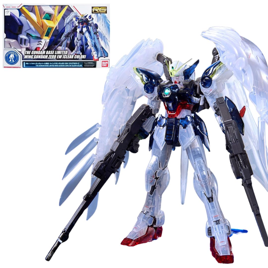 

Пластиковая модель RG Wing Gundam Zero EW 1/144 [прозрачный цвет] (Эксклюзивный Гандам)