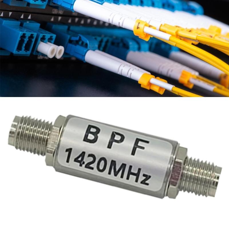 80MHz Band for 1420MHz Radio Astronomy 1420MHz  Bandpass Filter High Performances  Adapter Upgrades for Radio Astronomy