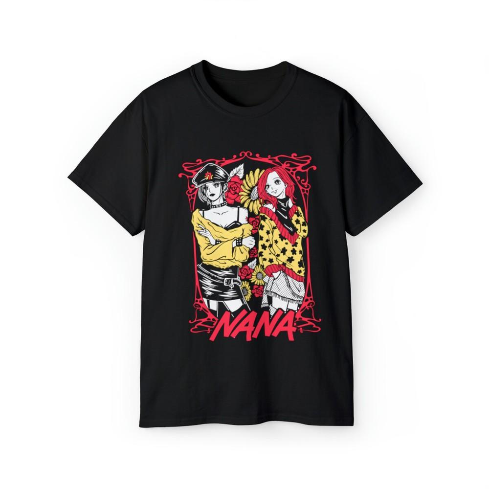 Nana Osaki TShirtBlack Stones Unisexga Anime Girl Kawai Graphic Shirt All Size M