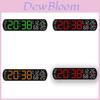Modern Minimalist Digital Alarm Clock With Led Display For Home Office Decor