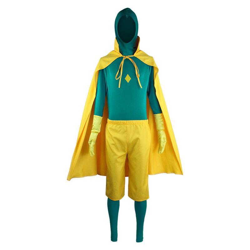 Wanda-Vision Style Cosplay Costume, Wanda Cosplay Outfit, Halloween Performance Costume Set