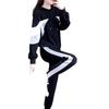 Sportswear Suit Women's Spring and Autumn Fashion Korean Style Loose Student Sweatshirt Casual Two-piece Set