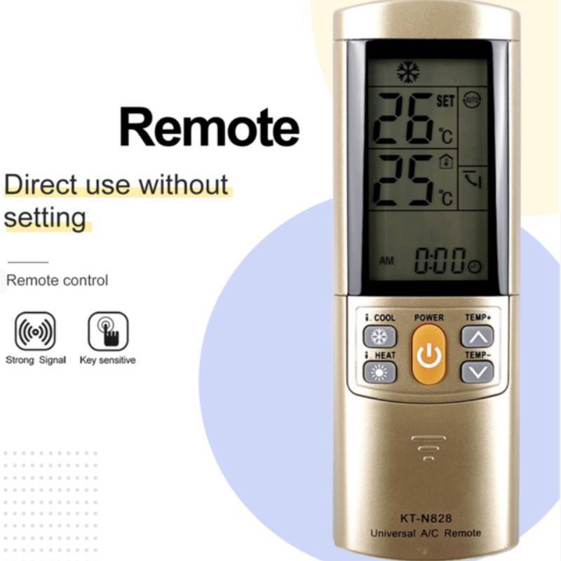 Universal English Air Conditioner Remote Control For Home Use With 10m Range