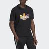 Adidas Originals Sprt Graphic Gradient Logo Crew Neck T-Shirt Men Tops Black GN2441