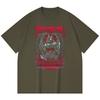 230 Gsm 100% Cotton Heavy Metal T-Shirt  Rock Band Popular Music Print Unisex Heavy Cotton T Shirt