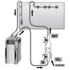 Glas Inline CO2 Diffusor für Aquarium Pflanzen für Tank Aquarium Zubehör Zubehör
