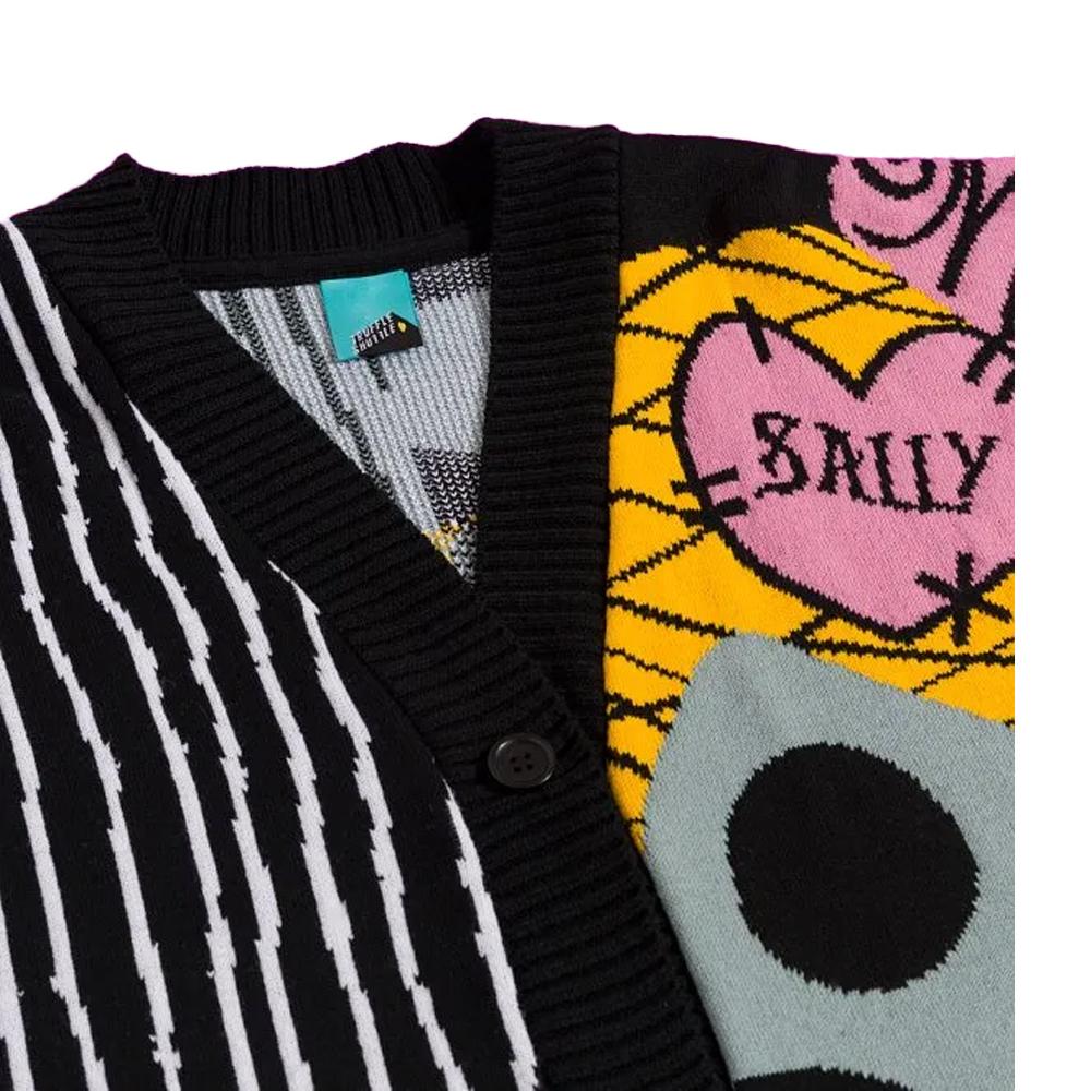 Nightmare Before Christmas Unisex Adult Patchwork Cardigan