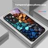 Colorful Wood Grain For Oppo A79 5G 58 78 74 60 4G Reno 11F Realme GT 6 11 Note 50 10 C55 X2 Tempered Glass Black Phone Case