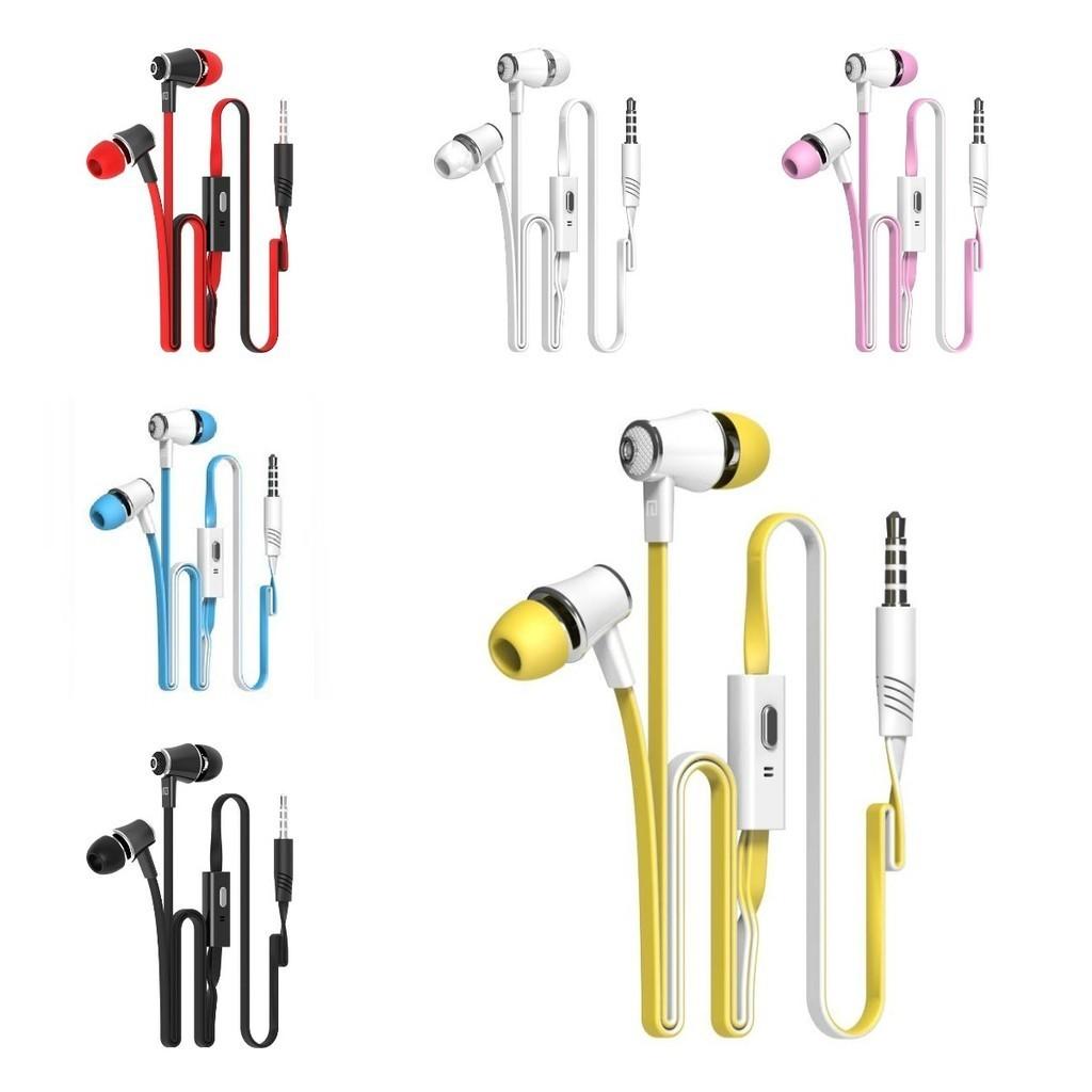 Colorful Stereo In-ear Earphones With Mic For Android And Pc By Lansiton Jm21