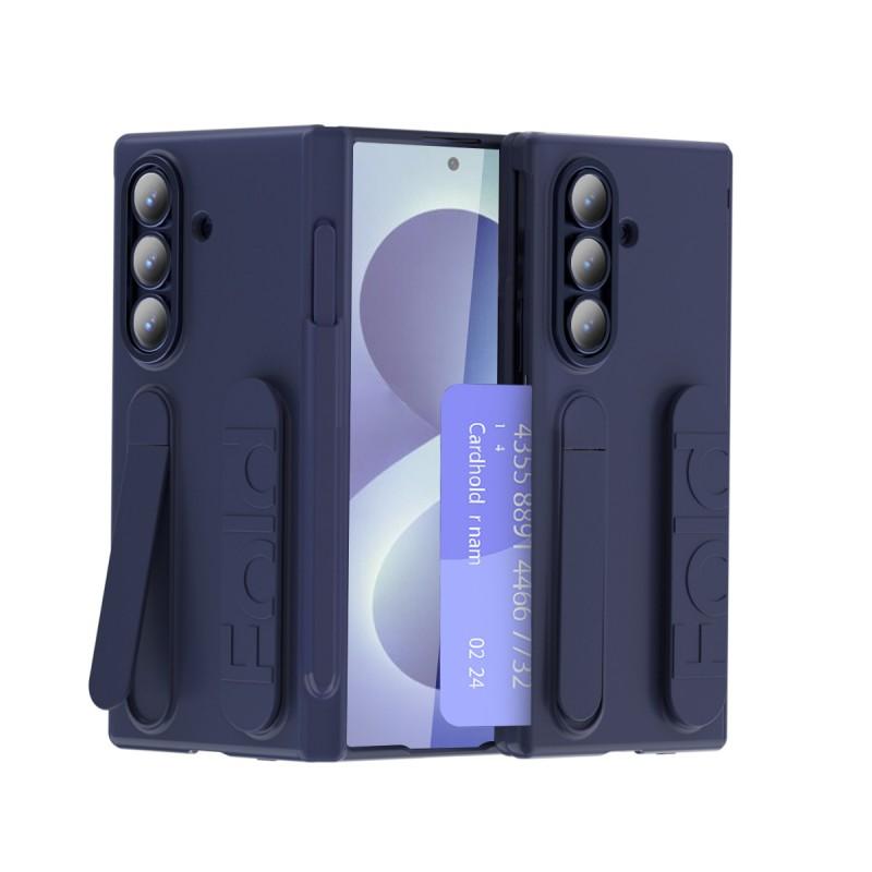 Slim Foldable Phone Case With Pen Slot Card Holder Galaxy Z Fold 8 Ultra 7 6 Shockproof PC Cover