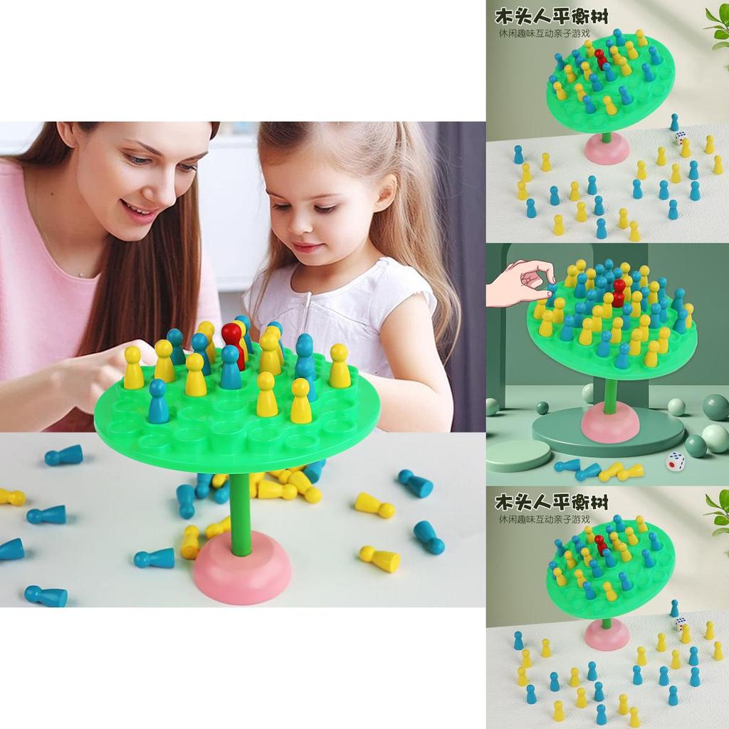Wooden Balancing Tree Toy For Kids Educational Skills Development And Fine Motor Practice